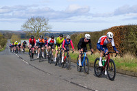 Lap 4 - the bunch looks less than organised
